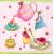 Serwetka decoupage firmy COLOURFULL tort, party 25x25cm